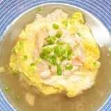 関西風塩だれの天津飯